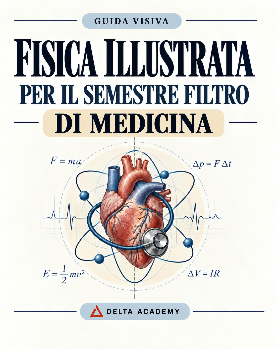 Copertina di Fisica Illustrata per il Semestre Filtro di Medicina